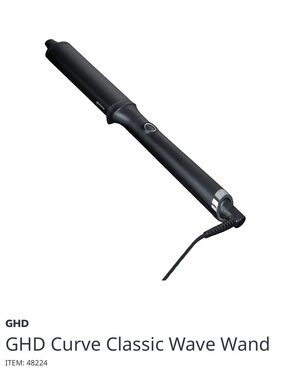 ghd Black Wave Styling Wand